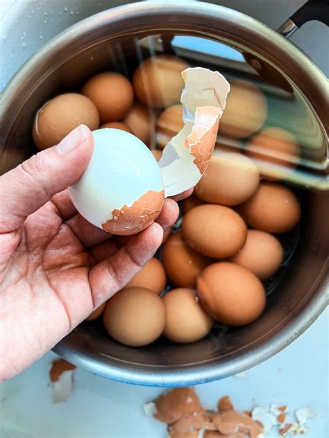 Easy Peel Hard-Boiled Eggs - The Ivory Table