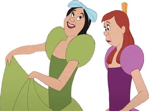 Anastasia and Drizella Tremaine vector 16 by HomerSimpson1983 on DeviantArt