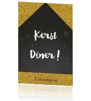 Uitnodigingen Kerstdiner