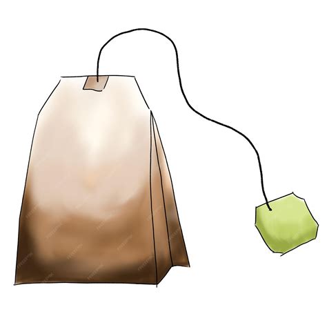 sachet de  realiste avec etiquette en papier sachets de