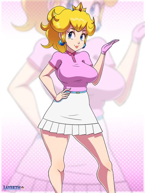 princess peach   layerth  deviantart