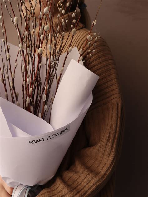 Нежные веточки вербы - купить в СПБ с доставкой в Kraft Flowers