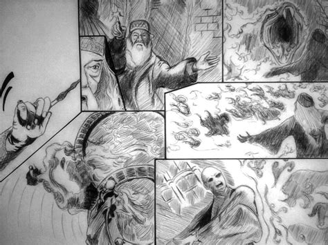 Dumbledore vs Voldemort 5 by JH-creator on DeviantArt