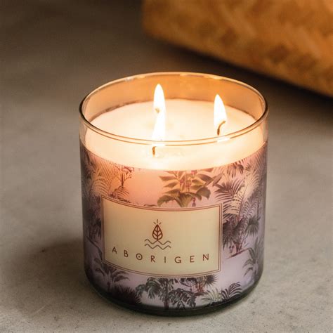 Velas Aromatizadas - Vela Grande Lavanda – Aborigen Velas Aromatizadas