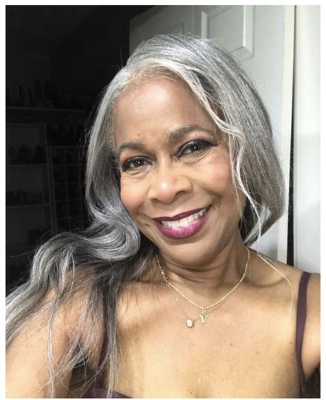 Over 60 Style | Gray hair beauty, Beautiful gray hair, Silver haired