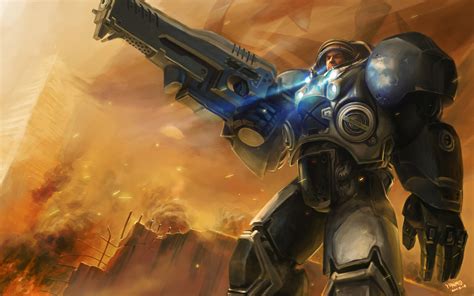 Download Video Game Starcraft II HD Wallpaper