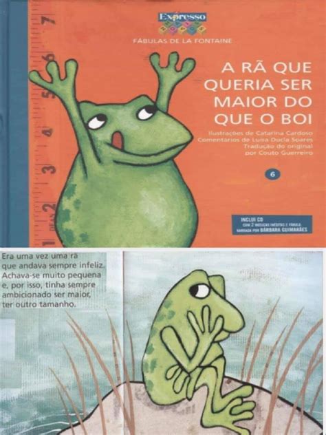 O Que Uma Rã Tem Que O Boi Não Tem - A Rã Que Queria Ser Maior Que o Boi | PDF