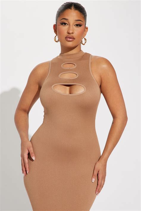 Analise Seamless Maxi Dress - Nude | Fashion Nova
