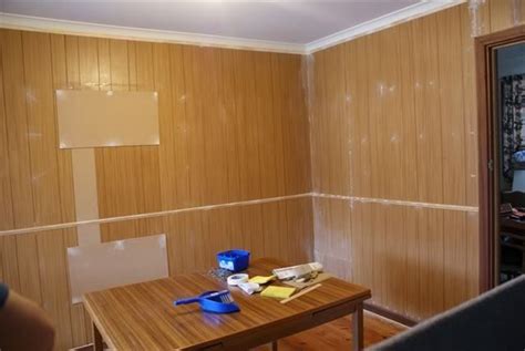 Painting fake wood panelling | All The Wyld Things | Painting fake wood ...