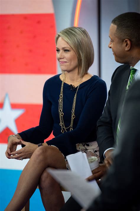 Today's Dylan Dreyer shows off her incredible legs in skintight white