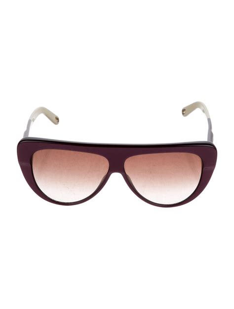 Chloé Cat-Eye Gradient Sunglasses - Purple Sunglasses, Accessories ...