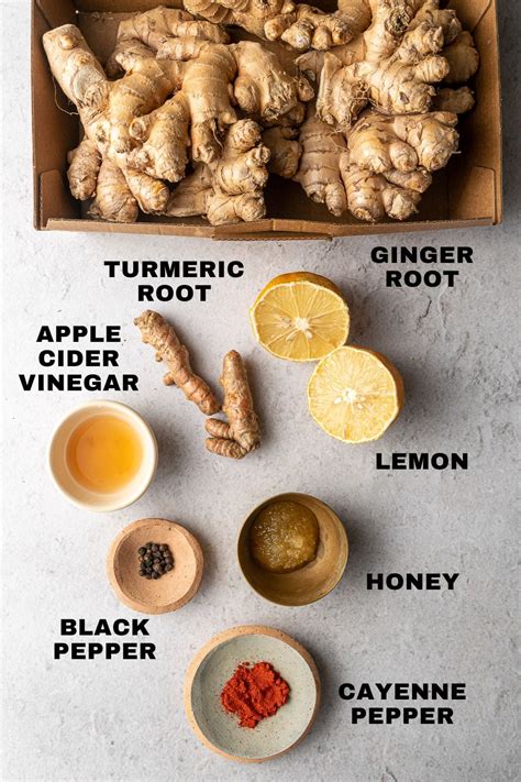 Ginger Turmeric Wellness Shot Recipe