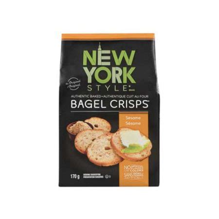 york style bagel crisps sesame national food shop