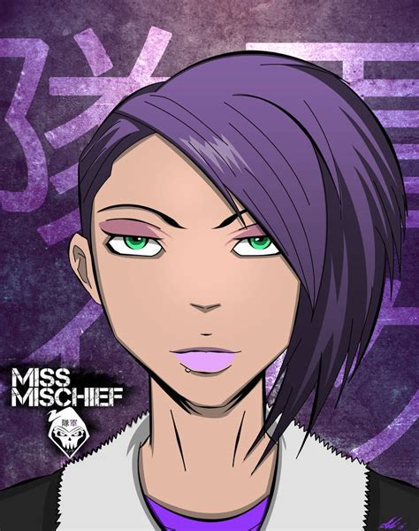 Miss Mischief by rikugunINK on DeviantArt
