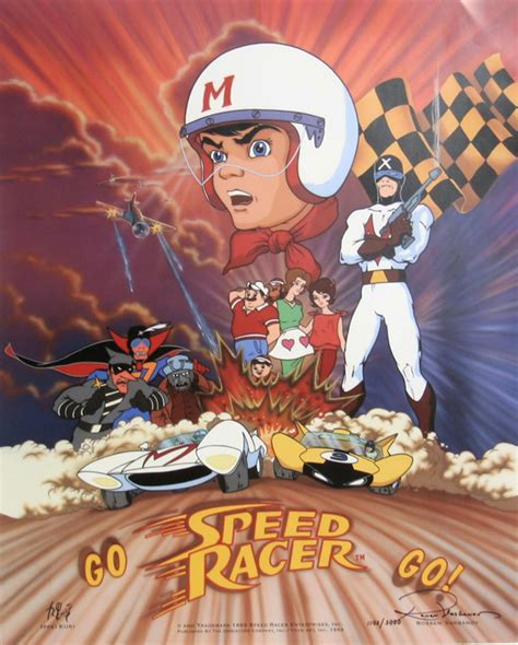 Sold Price: Tatsunoko Productions, Go Speed Racer Go!, Poster - Invalid ...