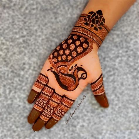 New Peacock Mehndi Designs - Simple & Stylish Mehndi Designs (3 ...