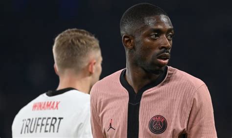 psg ousmane dembele reintegre au groupe