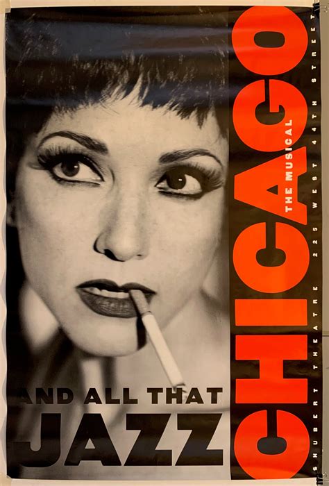 Chicago Original Musical Poster