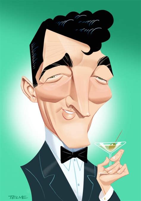 Dean Martin by Alex Telve : r/Caricatures