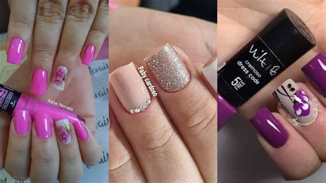 Unhas Decoradas E Faceis - Unhas Decoradas fáceis de fazer em casa - UNHAS DECORADAS