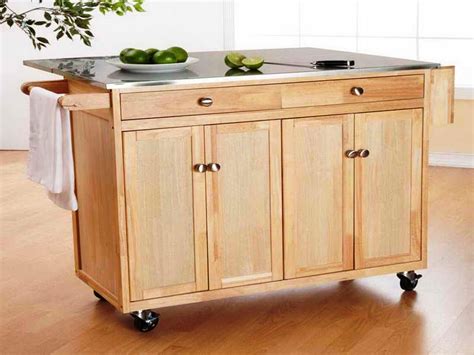 Exploring The Benefits Of Mobile Islands For Kitchens - Kitchen Ideas