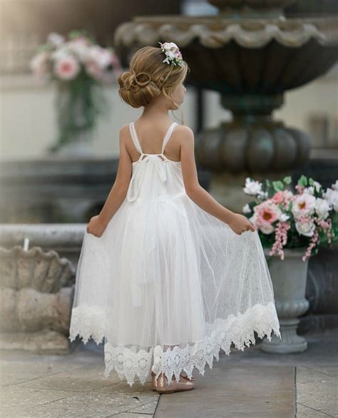 Lace Flower Girl Dress
