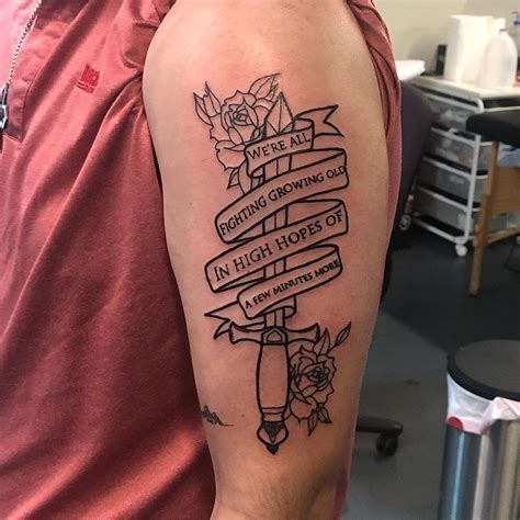 amazing banner tattoo designs      tattoo
