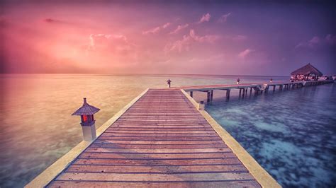 beach pier wallpapers wallpaper cave
