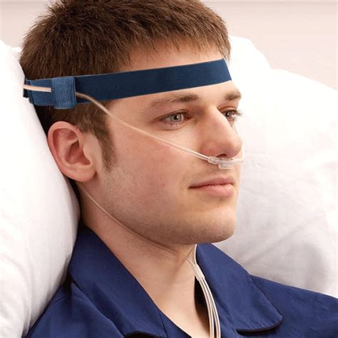 Comfortable Nasal Oxygen Cannula Ear Protector Cannula Headband for