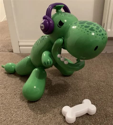 SQUEAKEE THE BALLOON Dino Interactive Dinosaur £20.00 - PicClick UK