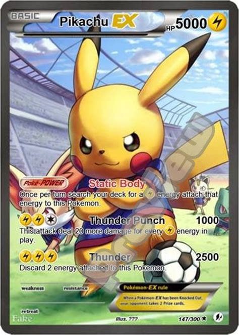 Pikachu Gx Gmax Vmax Gigantamax Ex Pokemon Card - Etsy