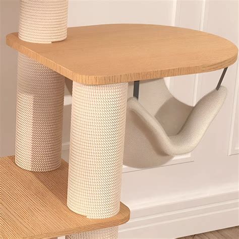 wooden cat tower  big cats toma home