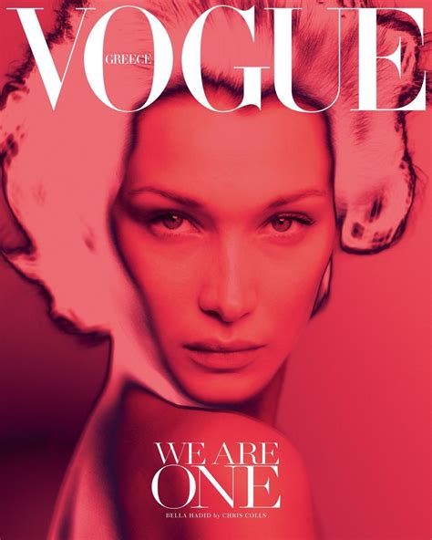 BELLA HADID in Vogue Magazine, Greece April 2020 – HawtCelebs