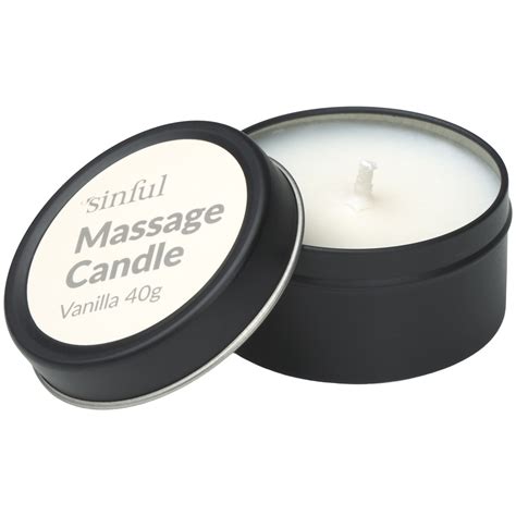 Sinful Bougie de Massage à la Vanille 30 g | Sinful