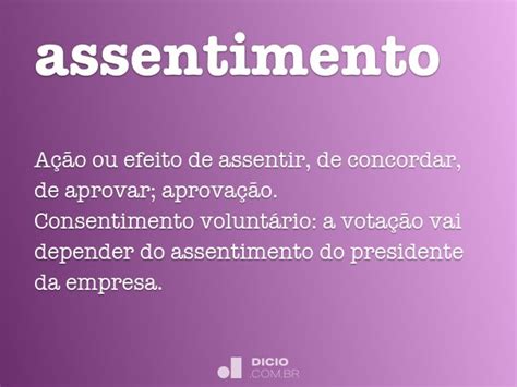 O Que É Assentimento