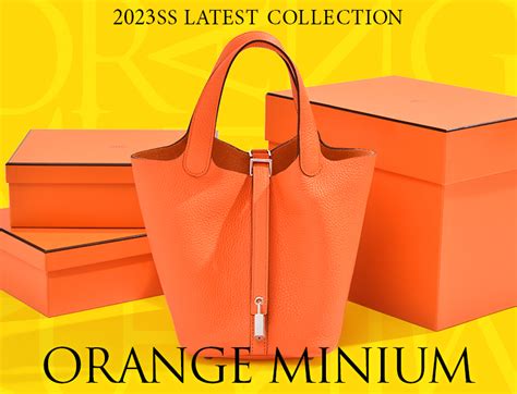 The newest color in our Spring/Summer 2023 collection! "Orange Minium ...