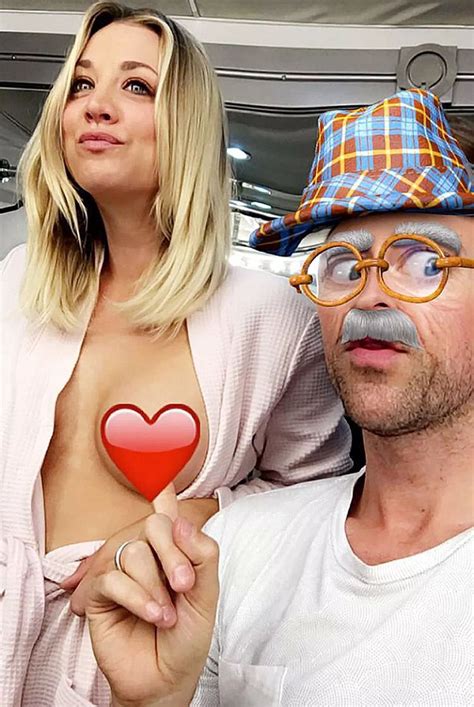 Daring Kaley Cuoco teases fans as she exposes entire breast on Snapchat