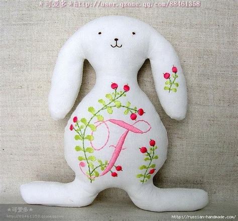 Игрушки с вышивкой. Идеи - Russian-Handmade.com