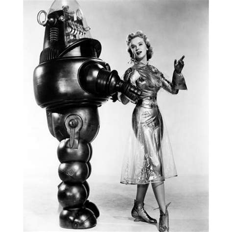 Forbidden Planet Poster Robbie the Robot Entertainment decor Art Poster ...