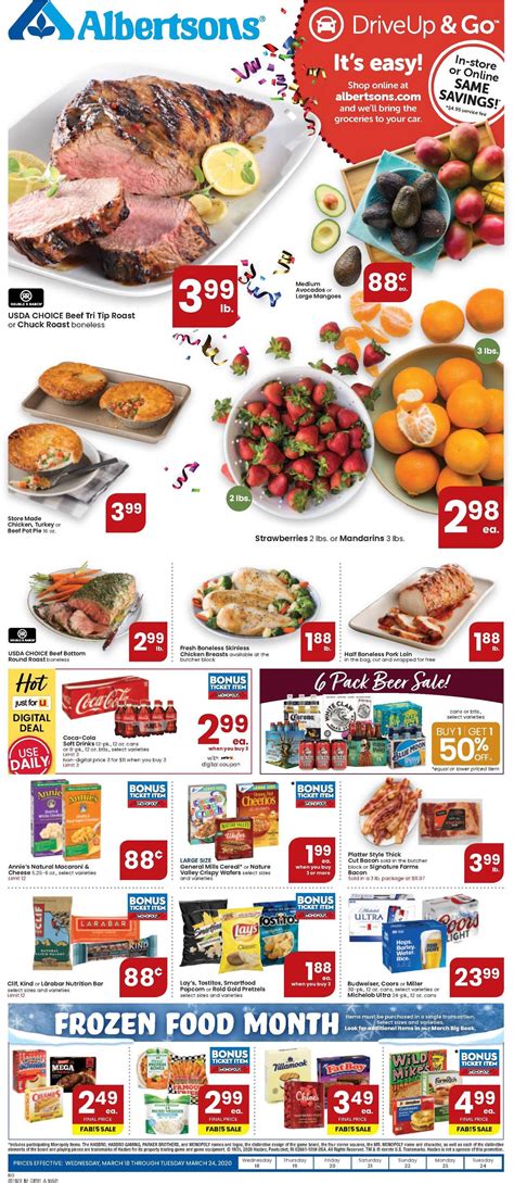 Albertsons Weekly Ads & Special Buys from March 18