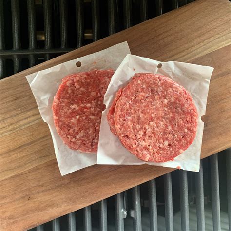 seasoned steak patties  meat block
