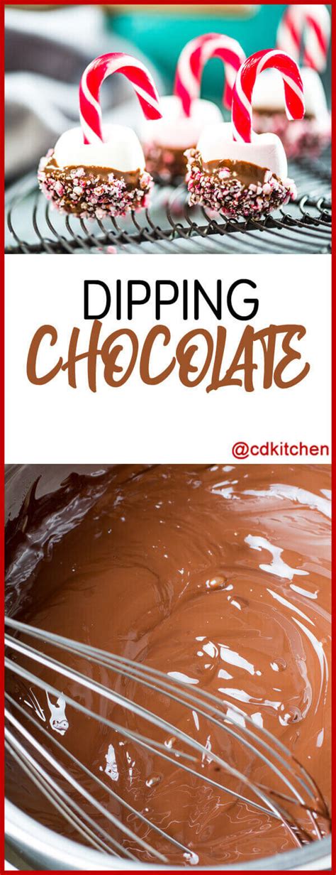 Dipping Chocolate Recipe | CDKitchen.com