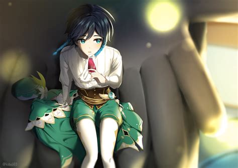 1440x900 Resolution Innocent Venti Genshin Impact 1440x900 Wallpaper