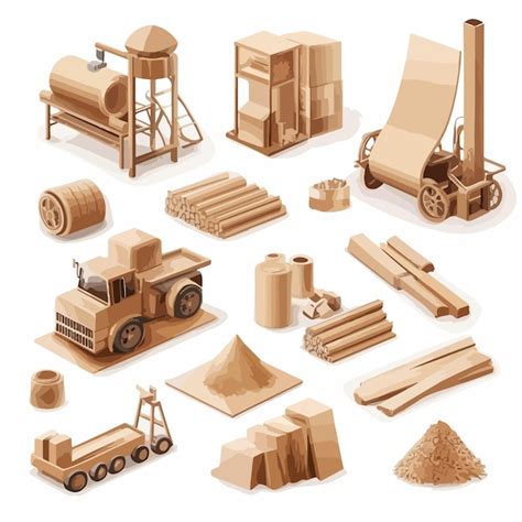 Efficient Paper Production Process using Lumber Cutting and Crushing ...