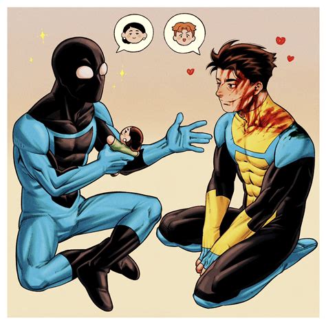 mark grayson, debbie grayson, william clockwell, full masked invincible