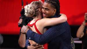 Chloe Kitts with boyfriend Collin Murray-Boyles at 2025 NBA Draft