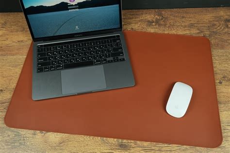 Personalized Large Leather Desk Pad 24 Inch Wide / Handmade - Etsy