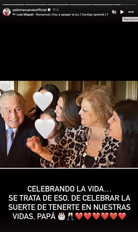 Nos colamos en el fiestón que Paloma Cuevas ha organizado a su padre