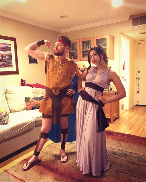 Hercules And Meg Costume Diy : His and hers cute couple disney ...