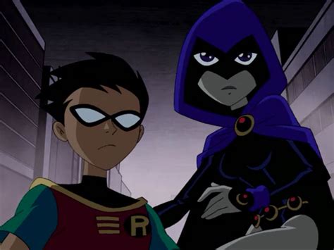 Teen Titans. Raven and Robin | Robin y raven, Raven de teen titans, Los